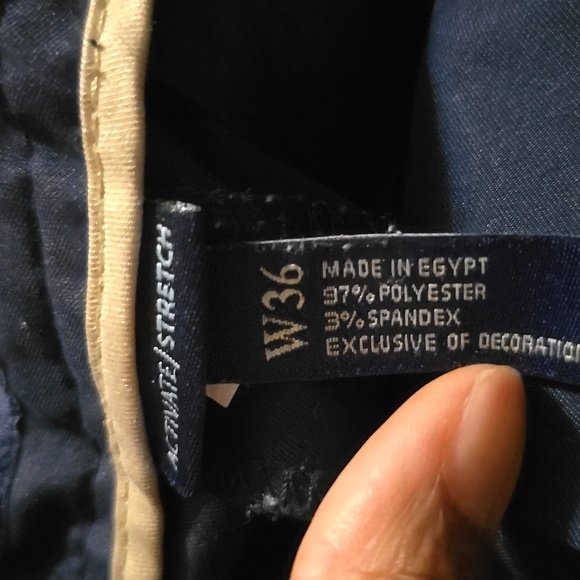 U.S. Polo Assn. Navy Blue Flat Front Men's Shorts 38W - Picture 7 of 8